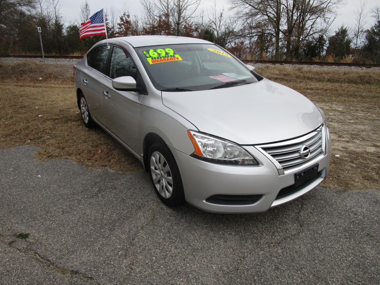 2015 Silver Nissan Sentra (3N1AB7APXFY) , located at 2553 Airline Blvd, Portsmouth, VA, 23701, (757) 488-8331, 36.813889, -76.357597 - **VEHICLE TERMS*** Down Payment: $699 Weekly Payment: $95 APR: 23.9% Repayment Terms: 42 Months ***CALL ELIZABETH SMITH - DIRECTOR OF MARKETING @ 757-488-8331 TO SCHEDULE YOUR APPOINTMENT TODAY AND GET PRE-APPROVED RIGHT OVER THE PHONE*** - Photo#3